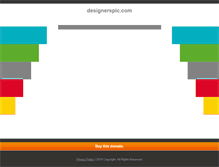 Tablet Screenshot of designerspic.com